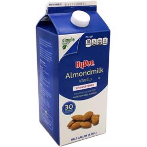 Hy-Vee Unsweetened Vanilla Almond Milk