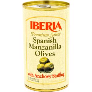 Iberia Spanish Manzanilla Olives w/ Anchovies