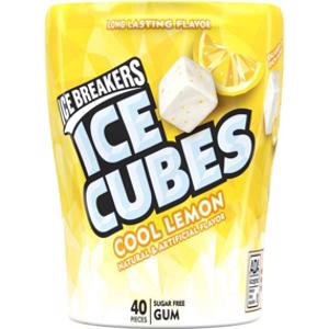 Ice Breakers Cool Lemon Ice Cubes Sugar Free Gum
