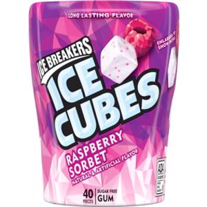 Ice Breakers Raspberry Sorbet Ice Cubes Sugar Free Gum