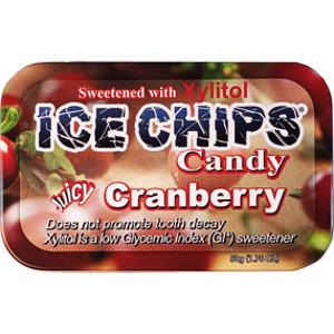 Ice Chips Cranberry Candy