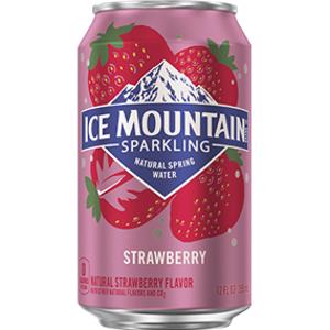 Ice Mountain Strawberry Sparkling Water
