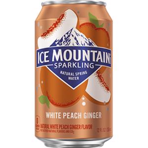 Ice Mountain White Peach Ginger Sparkling Water