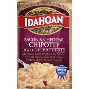 Idahoan Bacon & Cheddar Chipotle Mashed Potatoes