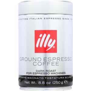 Illy Ground Espresso Dark Roast Coffee