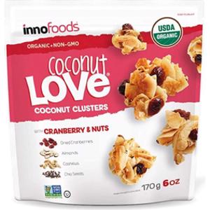 InnoFoods Cranberries & Nuts Coconut Clusters