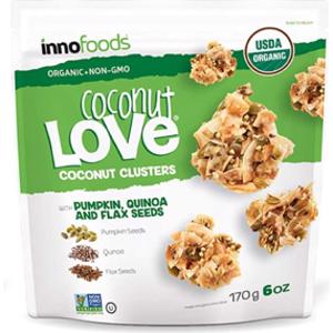InnoFoods Pumpkin, Quinoa & Flaxseed Coconut Clusters