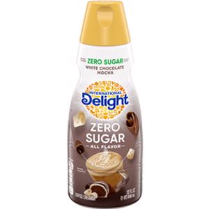 International Delight Zero Sugar White Chocolate Mocha Coffee Creamer