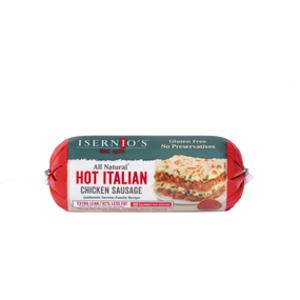 Isernio's Hot Italian Chicken Sausage Roll