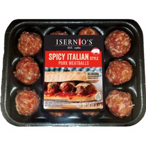 Isernio's Spicy Italian Pork Meatballs