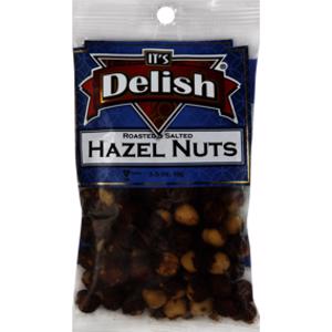 It's Delish Roasted Salted Hazel Nuts