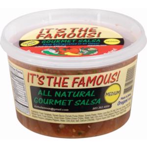 It's The Famous Medium Gourmet Salsa