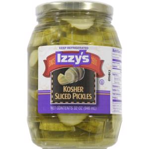 Izzy's Kosher Sliced Pickles