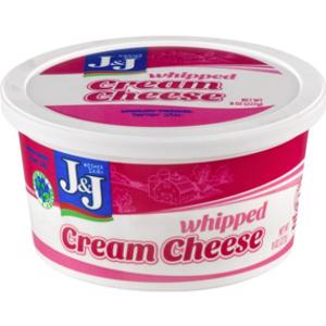 J&J Whipped Cream Cheese