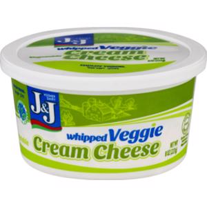 J&J Whipped Veggie Cream Cheese