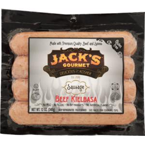 Jack's Gourmet Beef Kielbasa Sausage