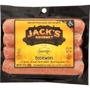 Jack's Gourmet Boerewors Sausage
