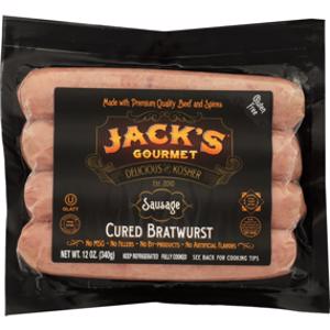 Jack's Gourmet Cured Bratwurst Sausage
