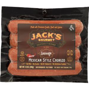 Jack's Gourmet Mexican Style Chorizo Sausage