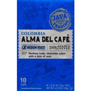 Java Trading Colombia Alma Del Cafe Coffee Pods
