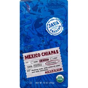 Java Trading Organic Mexico Chiapas Ground Coffee