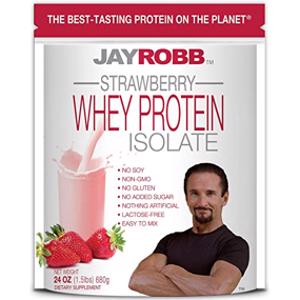 Jay Robb Strawberry Whey Protein Isolate
