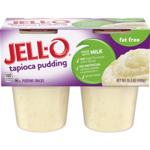 Jell-O Fat Free Tapioca Pudding Snacks