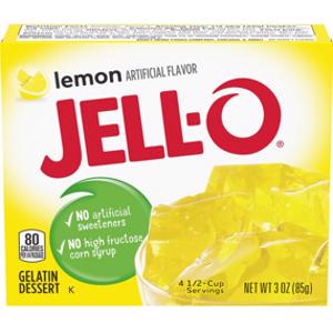 Jell-O Lemon Gelatin Mix