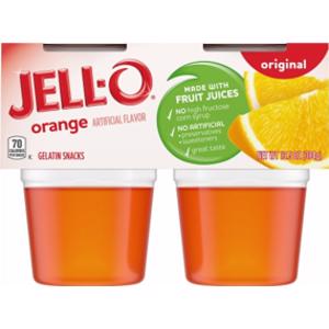 Jell-O Orange Gelatin Snacks