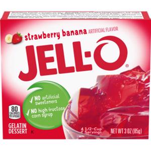 Jell-O Strawberry Banana Gelatin Mix