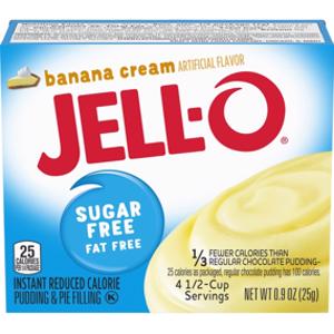Jell-O Sugar Free Banana Cream Pudding Mix