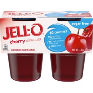 Jell-O Sugar Free Cherry Gelatin Snacks
