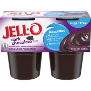 Jell-O Sugar Free Dark Chocolate Pudding Snacks