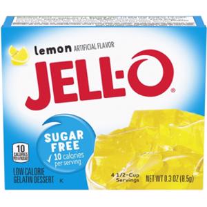 Jell-O Sugar Free Lemon Gelatin Mix