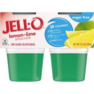 Jell-O Sugar Free Lemon-Lime Gelatin Snacks
