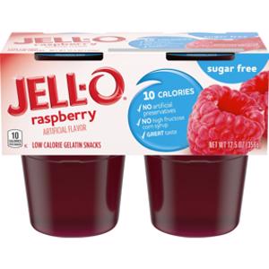 Jell-O Sugar Free Raspberry Gelatin Snacks