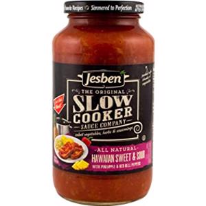 Jesben Hawaiian Sweet & Sour Slow Cooker Sauce