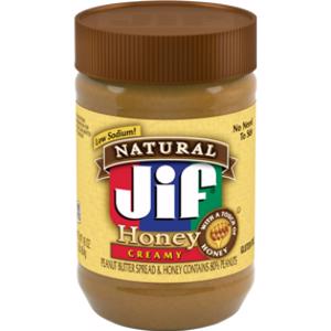 Jif Natural Creamy Honey Peanut Butter