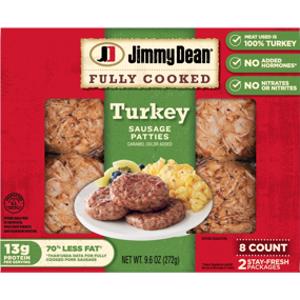 Jimmy Dean Cooked Turkey Sausage Patties