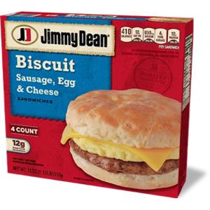 Jimmy Dean Sausage, Egg & Cheese Biscuit