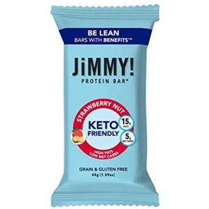 Jimmy! Strawberry Nut Keto Protein Bar