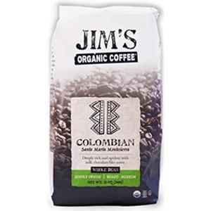 Jim's Colombian Organic Coffee Beans