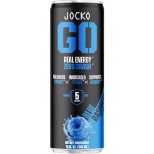 Jocko Go Blue Raspberry Energy Drink