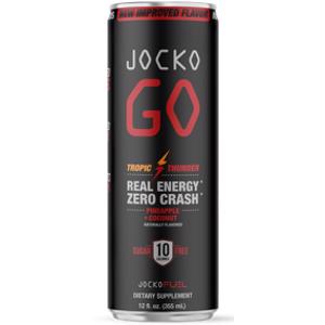 Jocko Go Tropical Thunder Pineapple Coconut Energy Drink