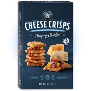 John Wm Macy's Asiago & Cheddar Cheese Crisps