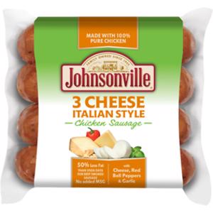 Johnsonville 3 Cheese Italian Chicken Sausage