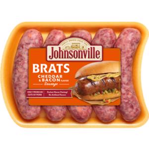 Johnsonville Cheddar & Bacon Brats