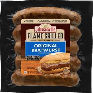 Johnsonville Flame Grilled Cooked Bratwurst