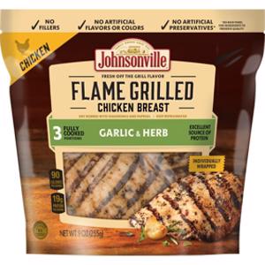 Johnsonville Flame Grilled Garlic & Herb Chicken Breast