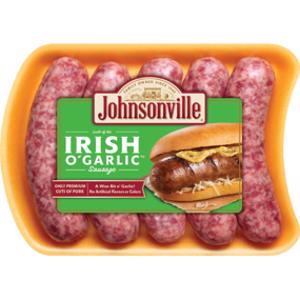 Johnsonville Irish O'Garlic Sausage